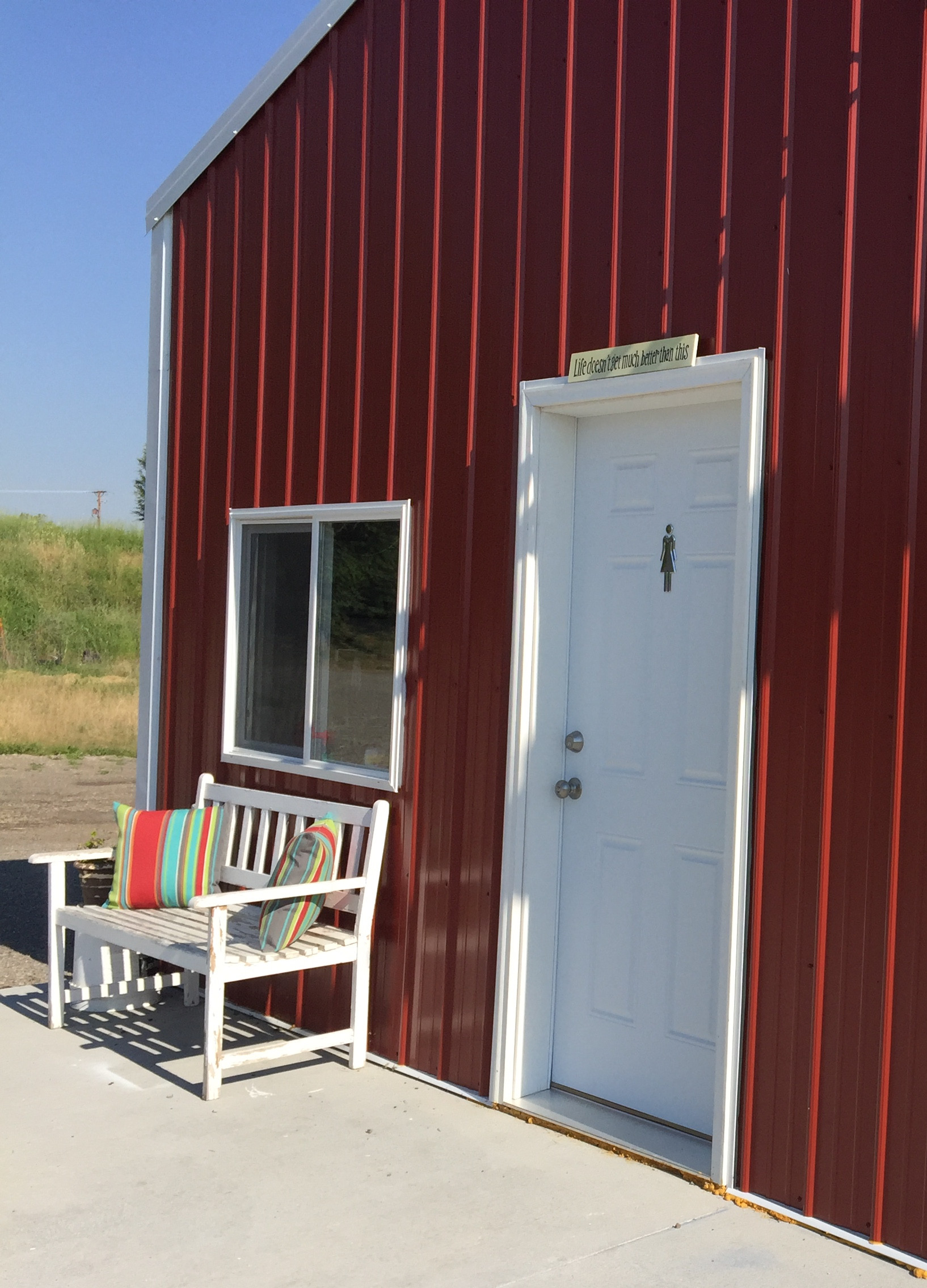 The Studio Hubby Built